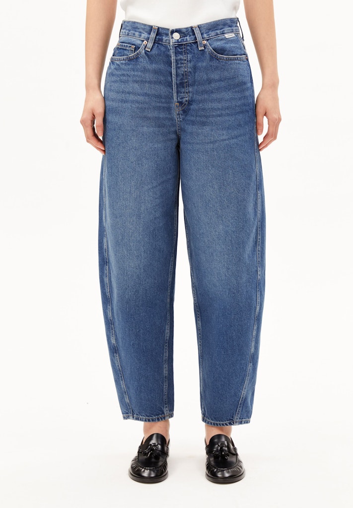 BAARLY HIGH WAIST BARREL JEAN