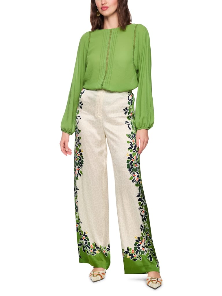 Fließende Hose WARRI mit Printmix