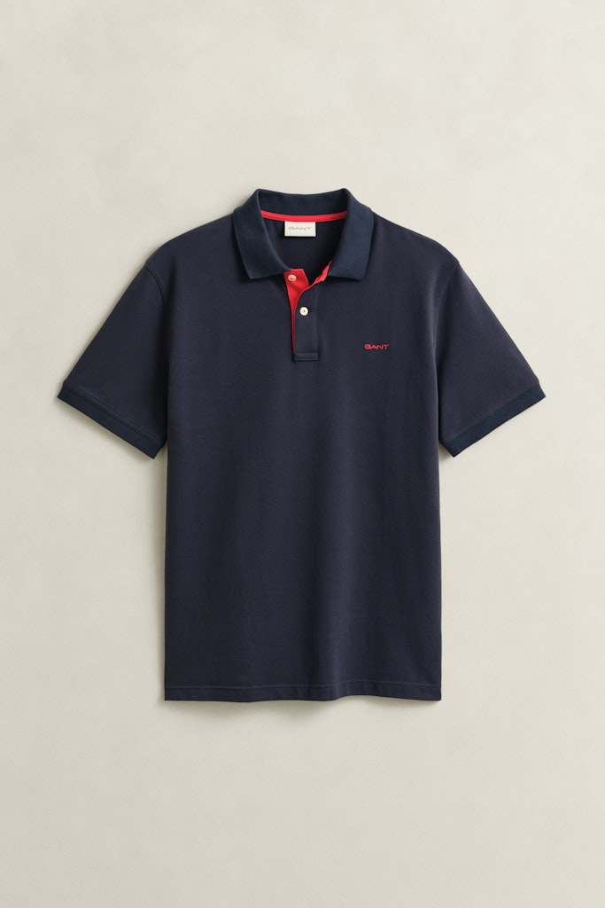 Kontrast Piqué Poloshirt