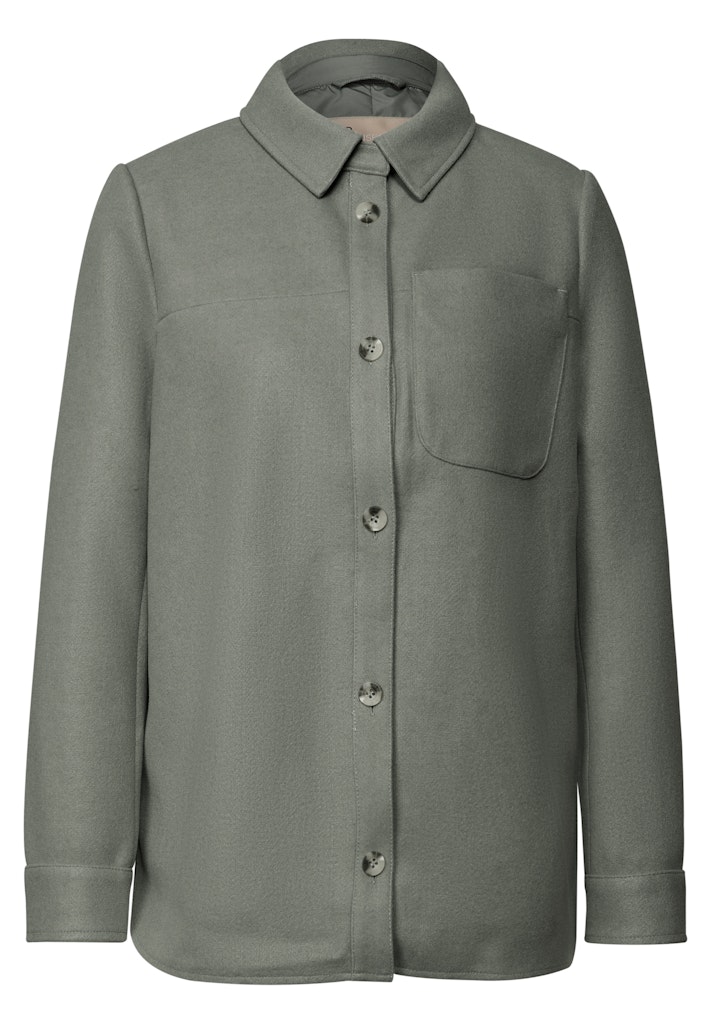 Overshirt In Wolloptik