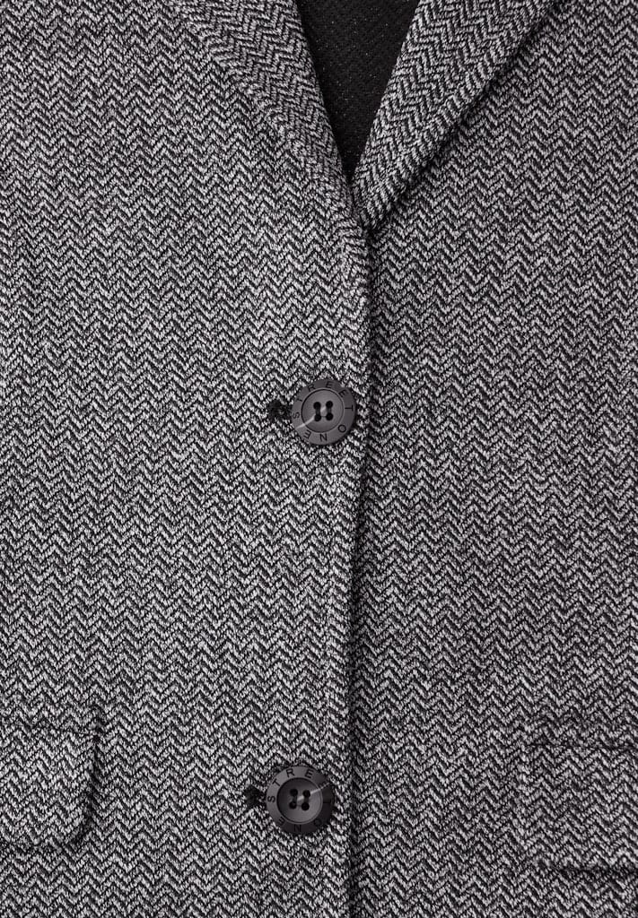 Basic Blazer mit Reverskragen