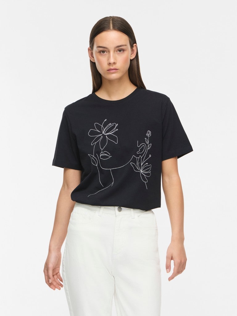 VISYBIL O-NECK S/S ARTISTIC TOP
