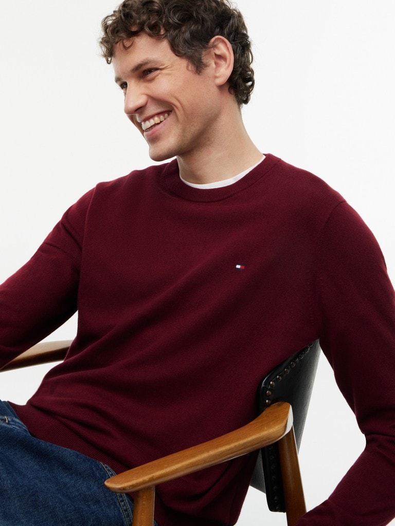 PIMA ORG CTN CASHMERE CREW NECK