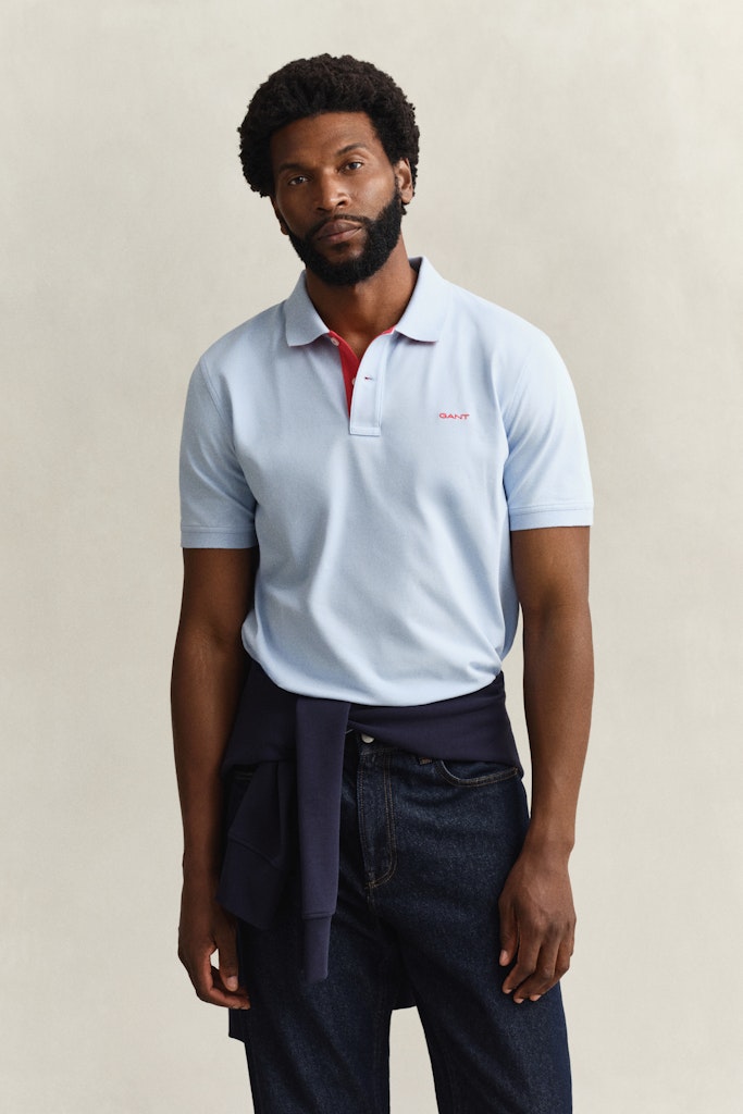 Kontrast Piqué Poloshirt