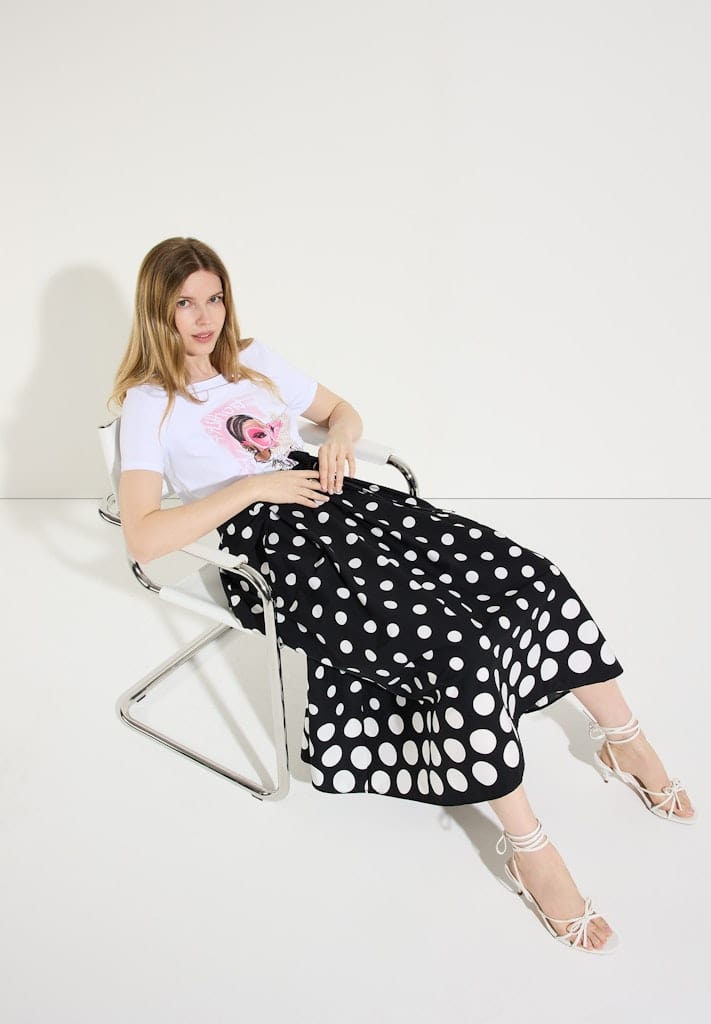 T-Shirt mit Frontprint